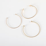 Fashion Simple Gold SV Plated Cuff Bracelets
